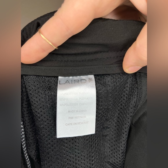 LAIRD Black Mens Short Active/Swim Shorts Size 33 - Picture 6 of 6